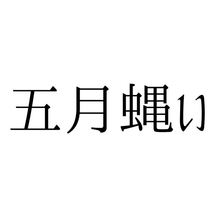 五月蝿い って何て読む 読めそうで読めない 難読漢字 4選 モデルプレス 五月蝿い って何て読む 読めそうで読めない 難読漢字 4選 モデルプレス