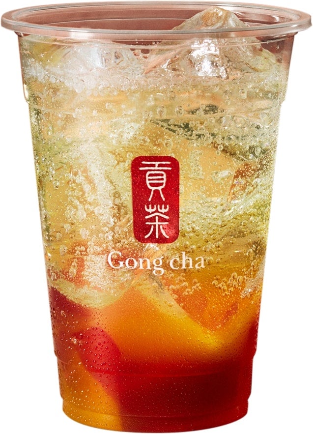 パイナップル（パッションフルーツ＋こんにゃくゼリー）／画像提供：ゴンチャ ジャパン