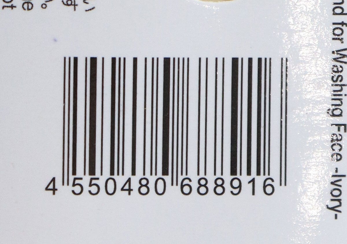 洗顔用リストバンド(アイボリー) JANコード 洗顔用リストバンド(アイボリー) JANコード