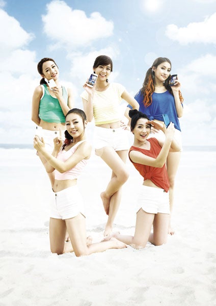 KARA、新スマートフォンのイメージキャラクターに　キュートな新曲ジャケットも解禁