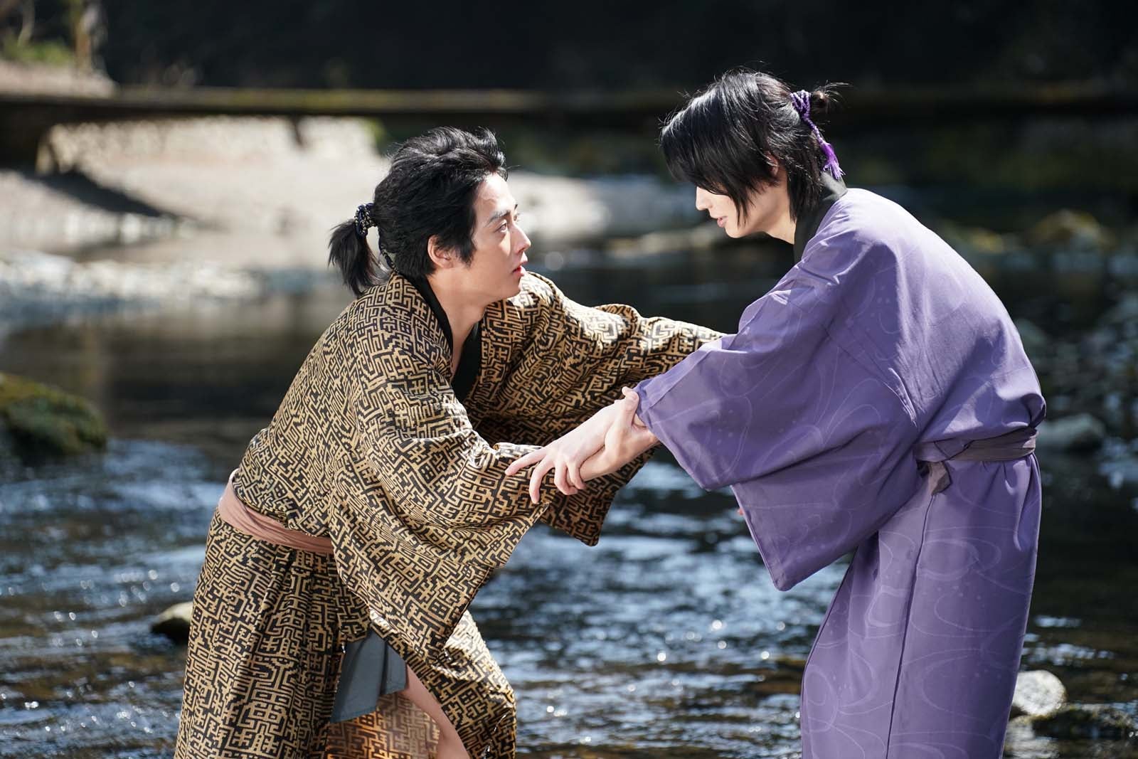 羽谷勝太、杢代和人「君とゆきて咲く～新選組青春録～」第7話より（C）テレビ朝日