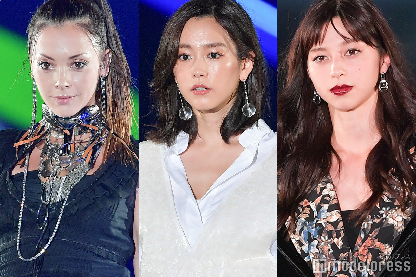 土屋アンナ、桐谷美玲、中条あやみ（C）モデルプレス