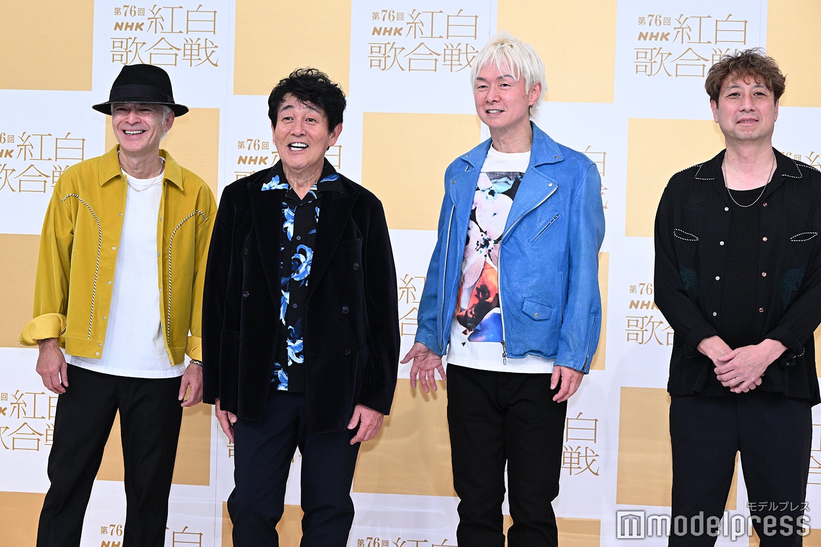 角野秀行、前田亘輝、春畑道哉、松本玲二／TUBE（C）モデルプレス