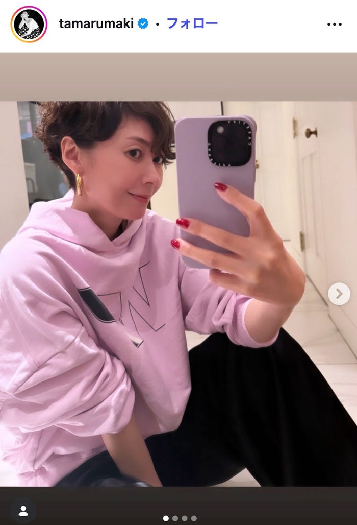 田丸麻紀Instagramより