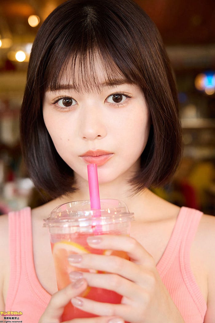 冴木柚葉(C)Takeo Dec./ヤンマガWeb