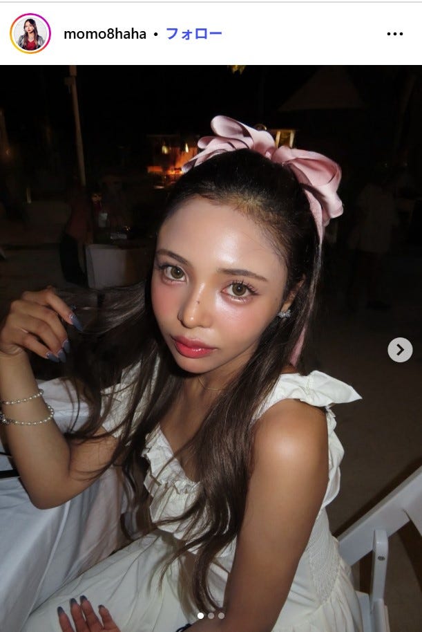 momohaha Instagramより