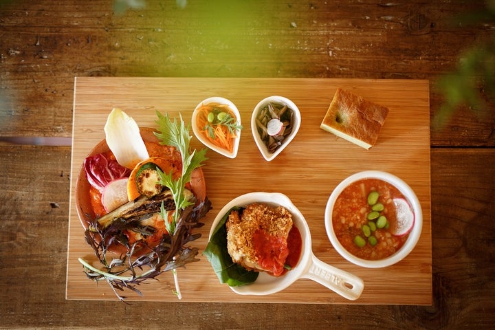 「朝採れ野菜たっぷりラザニアプレート」 ¥1,390／画像提供：Sfida Fabbrica