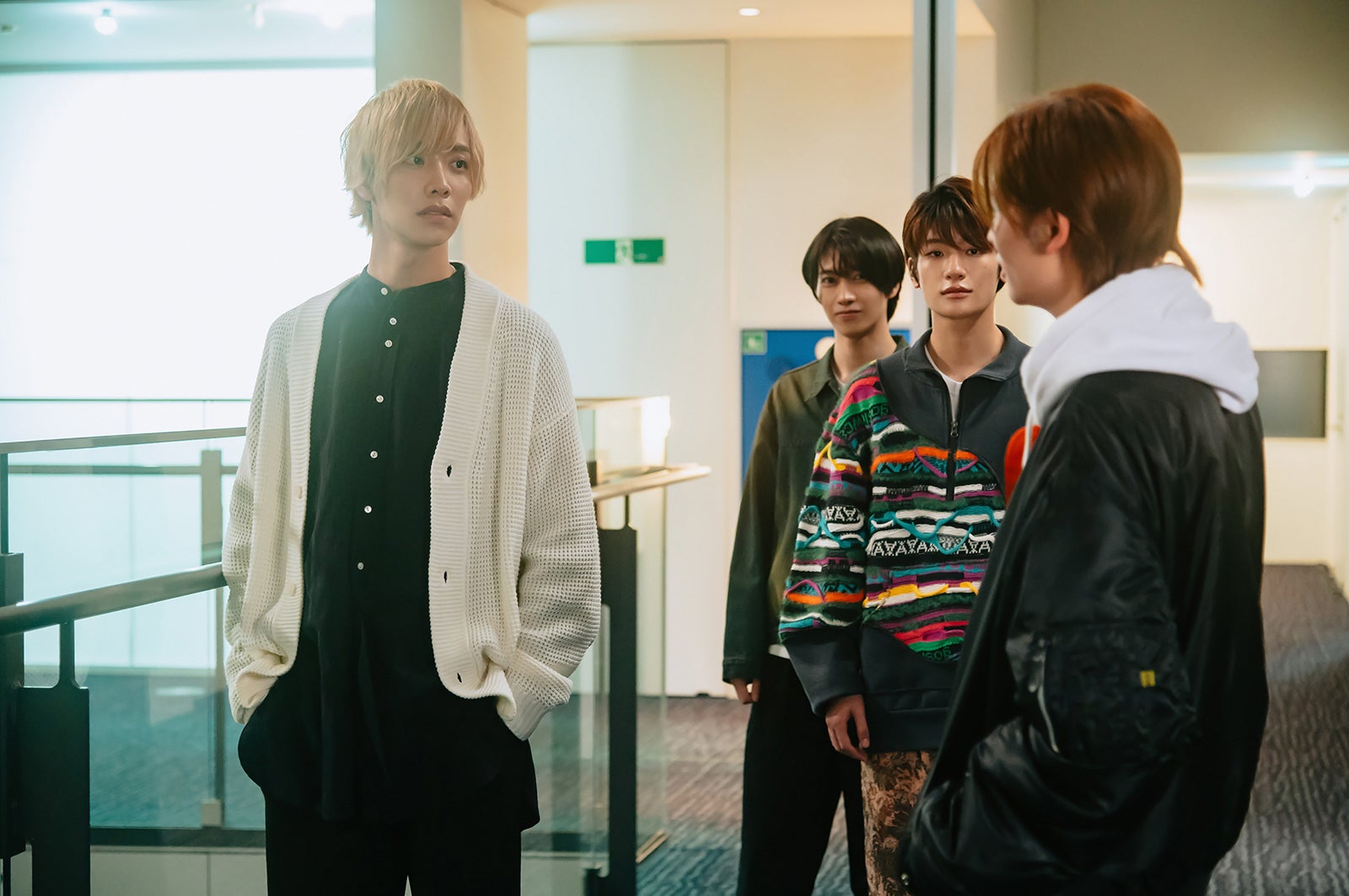 松井奏、大東立樹、芳賀柊斗、増子敦貴「熱愛プリンス」最終話（C）青月まどか／「熱愛プリンス」製作委員会・MBS