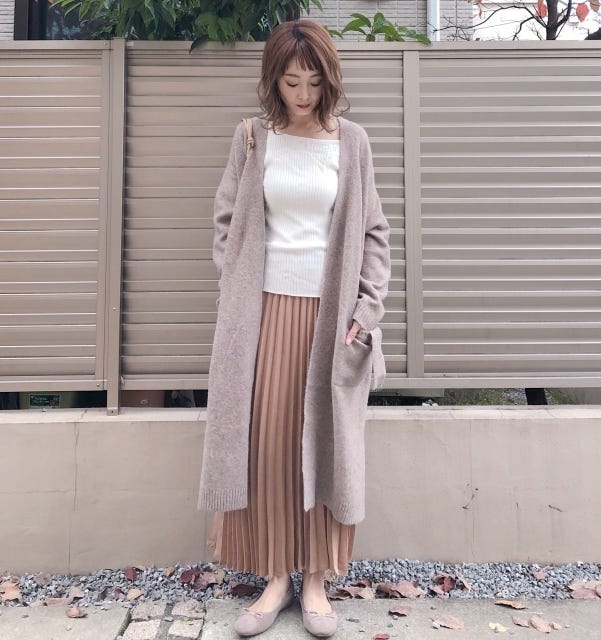 ロングカーディガン