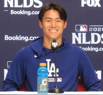 山本由伸 地区S第3戦へ万全アピール「最高の投手」セール打倒へ「集中して頑張る」