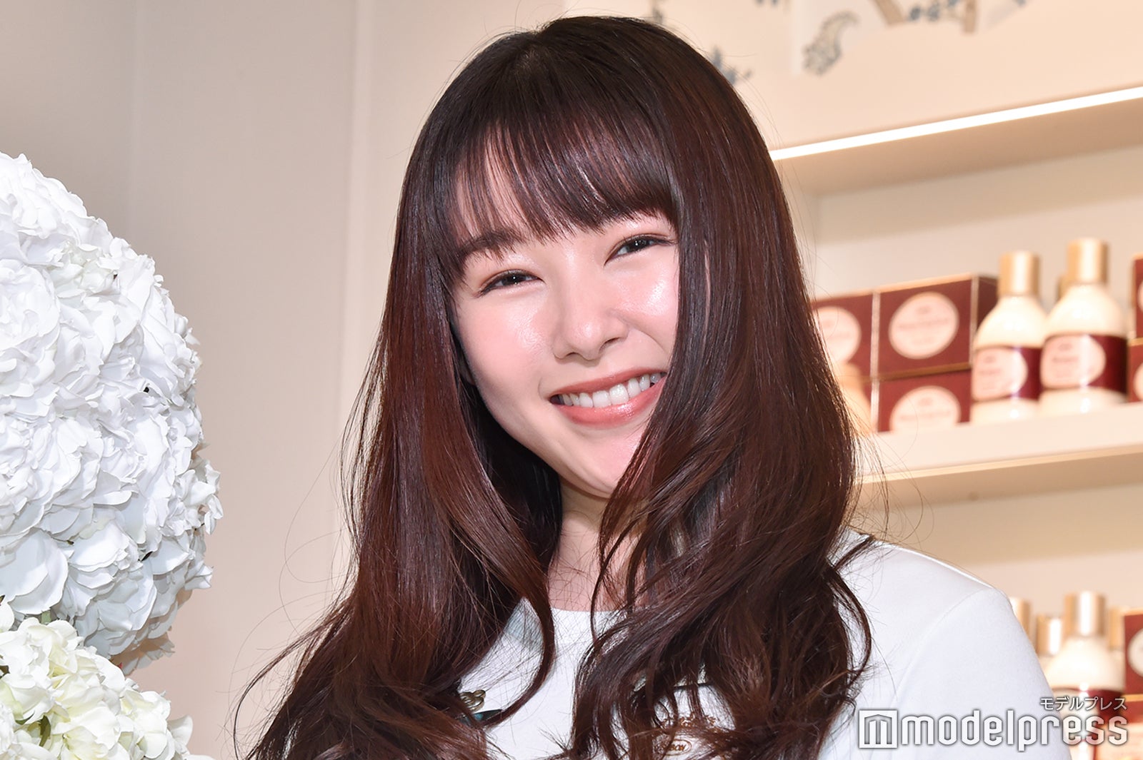 ナチュラルコスメブランドの1日店長を務めた桜井日奈子（C）モデルプレス