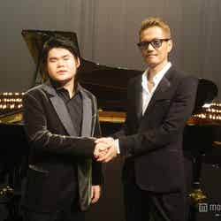 EXILE・ATSUSHI（右）とピアニストの辻井伸行（左）が夢の初タッグ