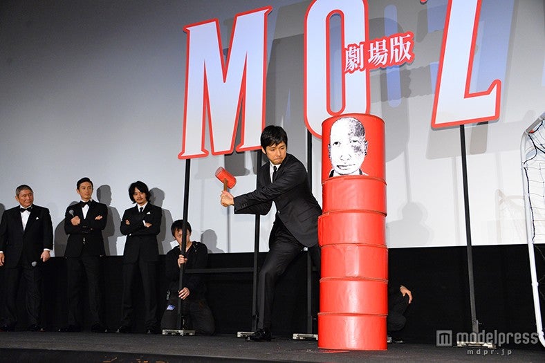 西島秀俊／「劇場版　MOZU」初日舞台挨拶の様子