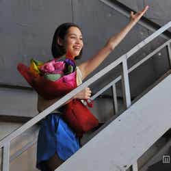 水原希子/ICEカップヌードル新CM「氷入れすぎた」篇メイキングカットより