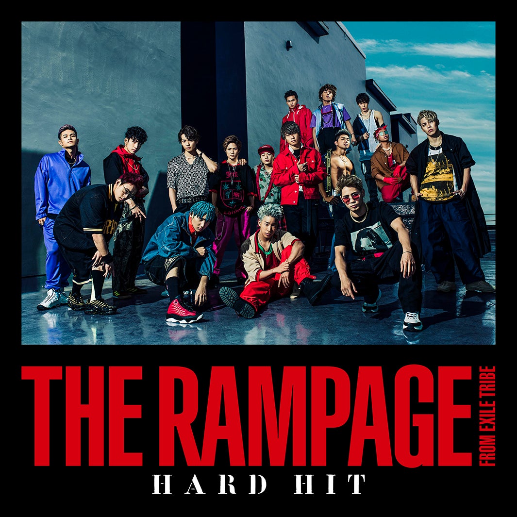 THE RAMPAGE from EXILE TRIBE 6thシングル「HARD HIT」（7月18日リリース）CD+DVD（提供写真）