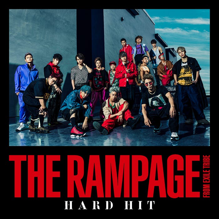 THE RAMPAGE from EXILE TRIBE 6thシングル「HARD HIT」(7月18日リリース)CD+DVD(提供写真)