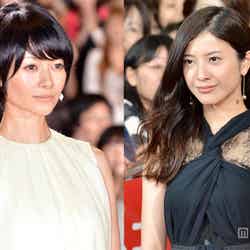 「第5回 TAMA映画賞」の「最優秀女優賞」を受賞した（左から）真木よう子、吉高由里子