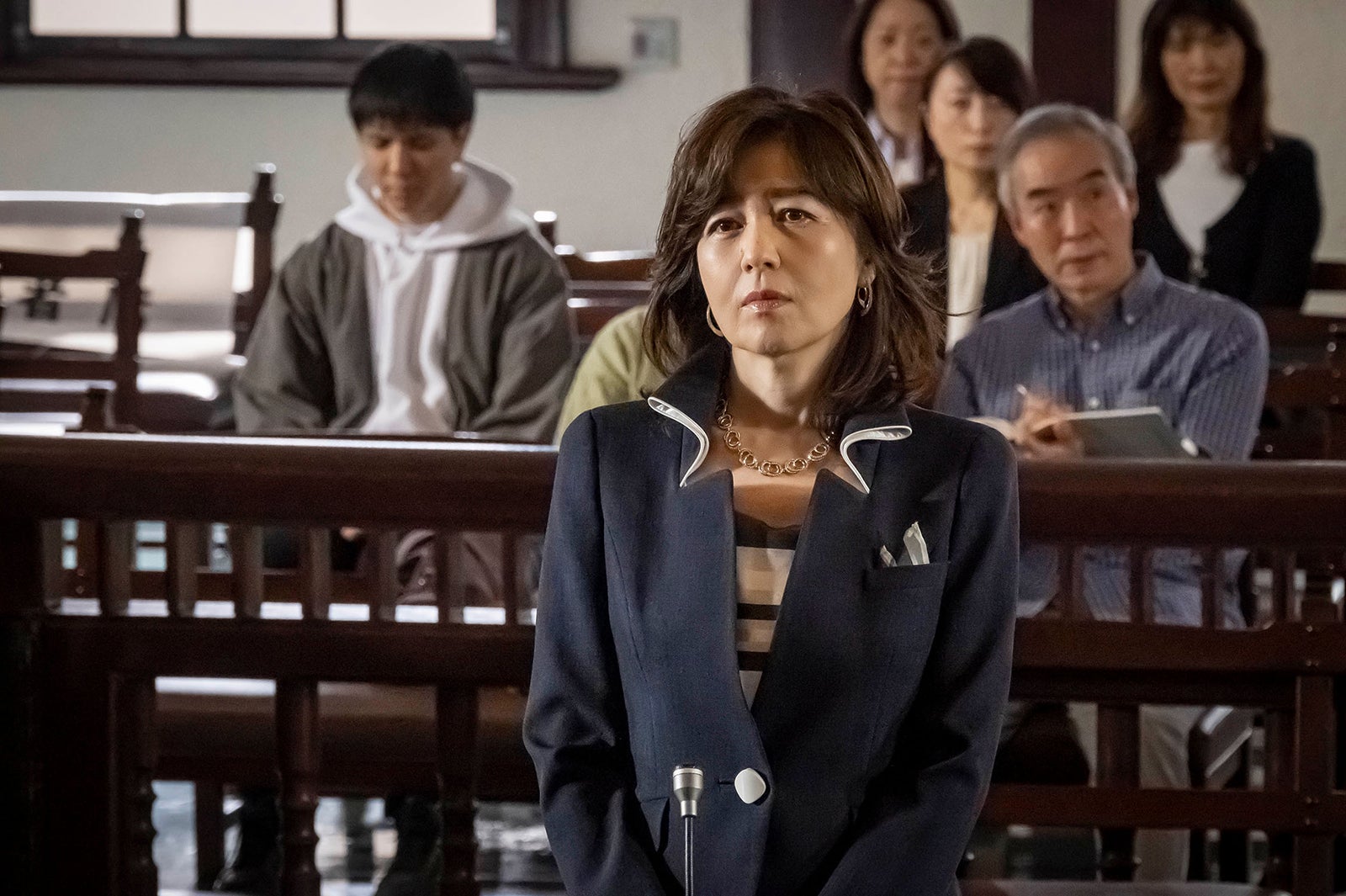 石野真子「弁護士ソドム」第4話より（C）テレビ東京