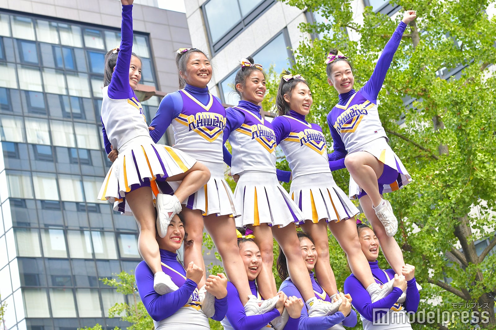 梅花女子大学チアリーディング部レイダース（C）モデルプレス