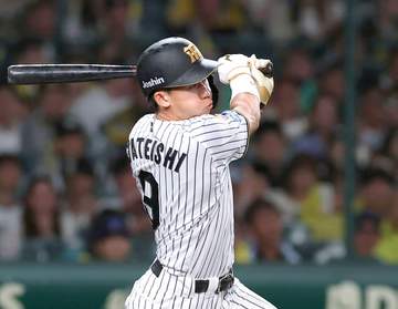 阪神・ドラ1立石 聖地初安打！0-7から大逆転呼んだ「いい形でつなげてよかった」「打線の中で自分も機能していければ」