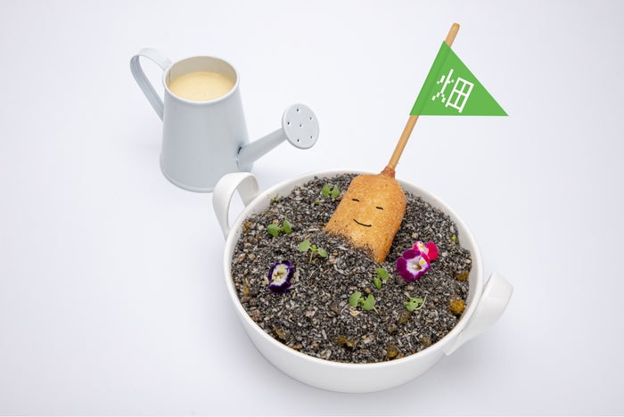 はじめしゃチーズ土ッグ／画像提供：パルコ