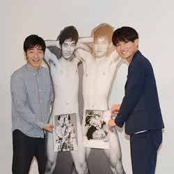 ヌード写真集への自信を語ったジャルジャル（左から）後藤淳平、福徳秀介【モデルプレス】
