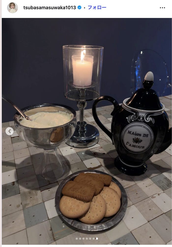 益若つばさInstagramより