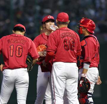 広島・森下が悔しい降板 4回4失点で役目果たせず 3連敗中のチームの流れを変えられず