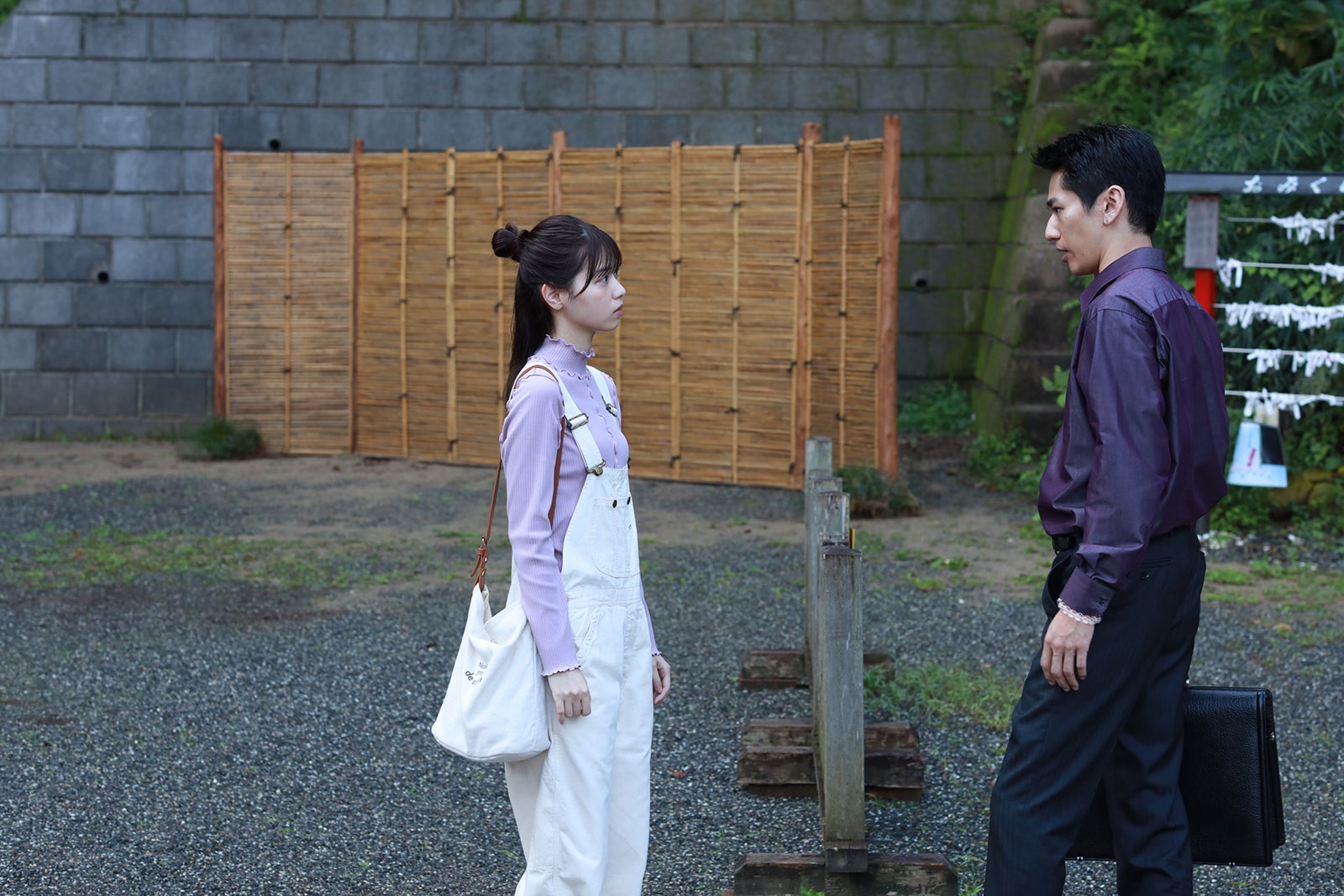 西野七瀬、永山絢斗／「言霊荘」第4話より（C）テレビ朝日