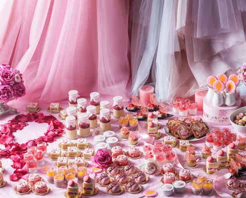 ピンク尽くしのデザートブッフェ「STRINGS PINK DESSERT BUFFET」ストリングスホテル名古屋で開催