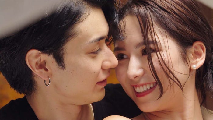 東夏輝、ヴァッツ美良「LOVE CATCHER Japan」第2話より(C)CJ ENM CO., LTD. All Rights Reserved(C)AbemaTV,Inc.