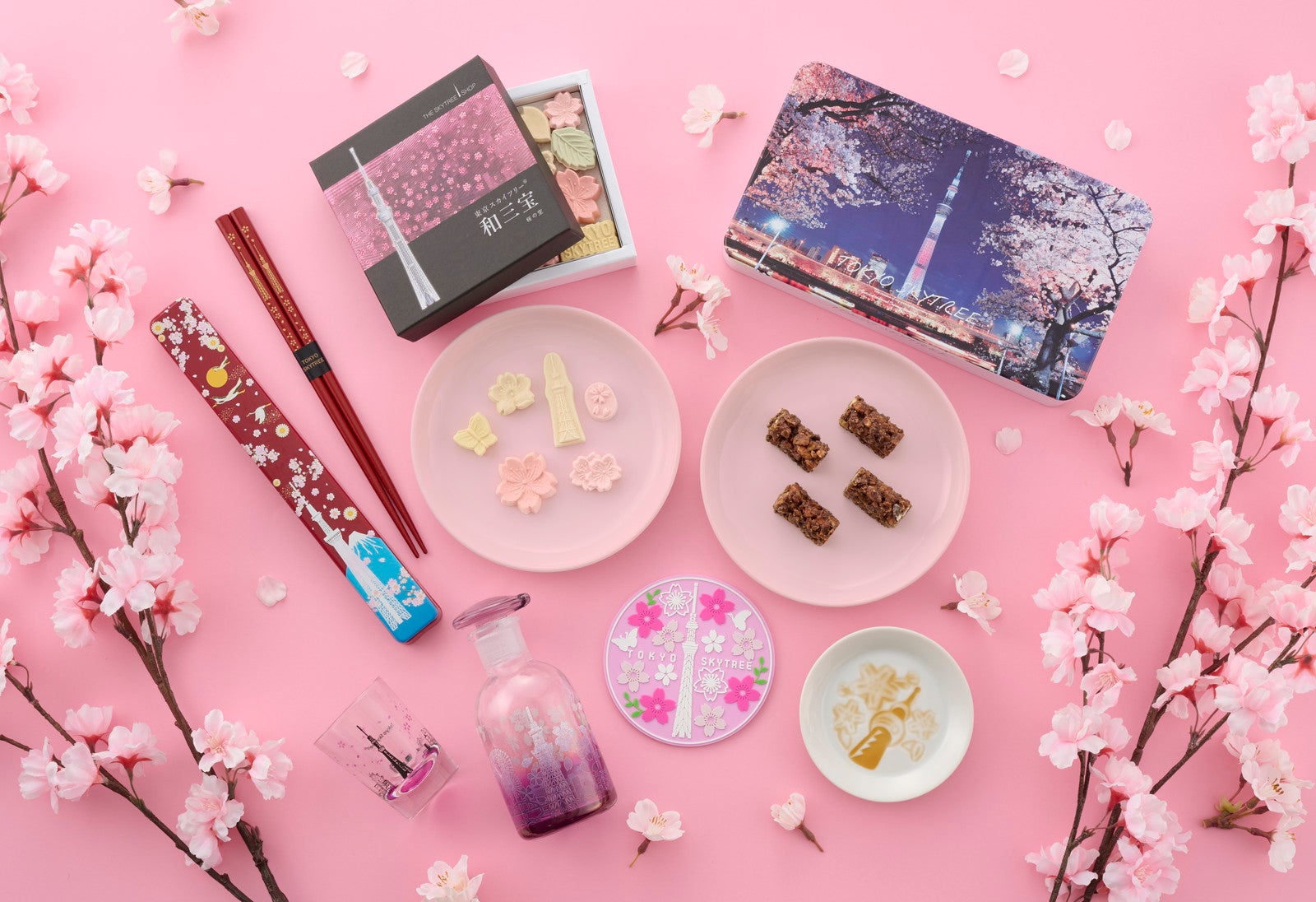 桜グッズ（イメージ）（C）TOKYO-SKYTREE