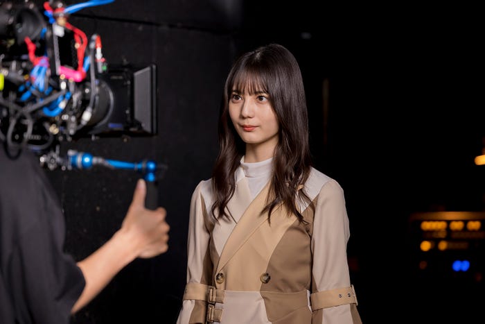 小坂菜緒/コンセプトムービー「推せる自分で、会いに行こう。」メイキングより(提供写真)