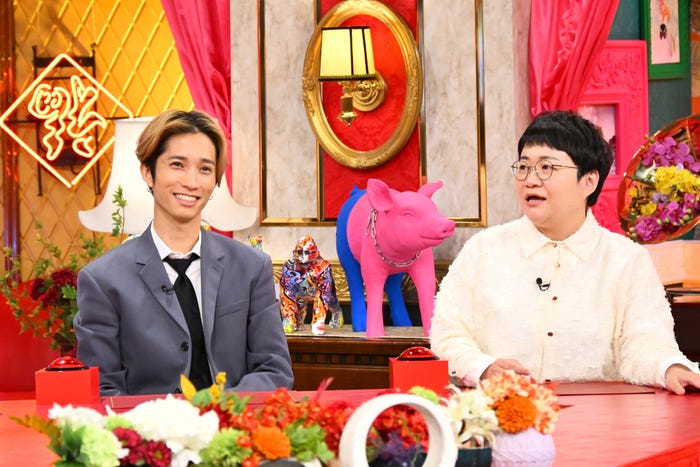 田中樹、近藤春菜(C)TBS