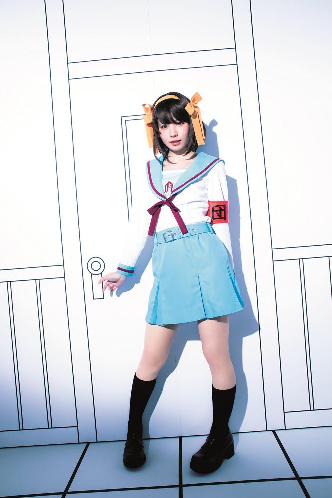 えなこ 撮影/桑島智輝(C)谷川流・いとうのいぢ/KADOKAWA