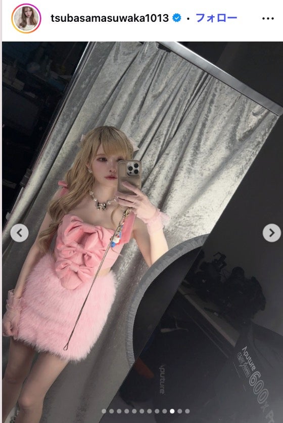 益若つばさInstagramより