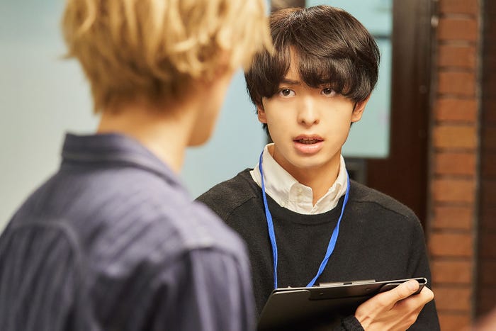 山中柔太朗、木村慧人 「飴色パラドックス」第6話より(C)「飴色パラドックス」製作委員会・MBS