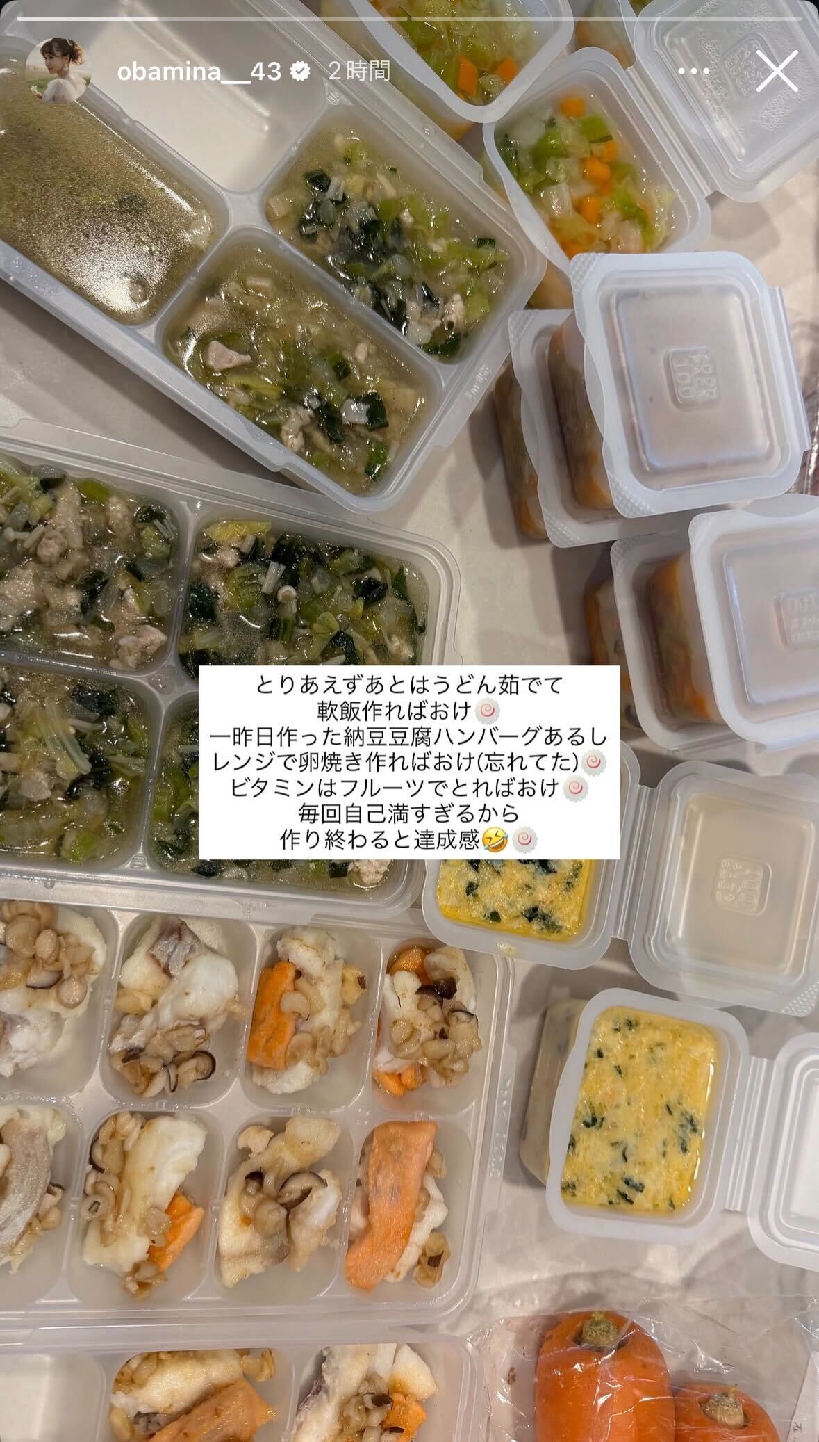 大場美奈Instagramストーリーズより