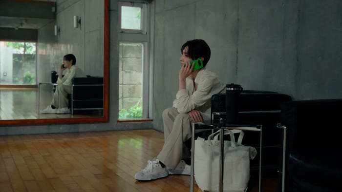 浜川路己/GreenTalk「つながる」篇(提供写真)