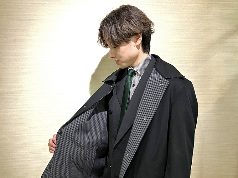 青山商事 顧客の声から生まれたリバーシブルコートを販売