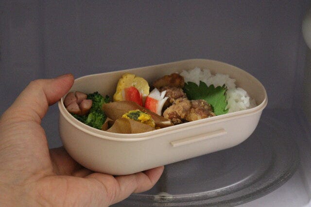 ごはんが付きにくいランチボックス500ml　電子レンジ