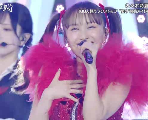 ももクロ百田夏菜子「かわいいだけじゃだめですか?」披露 CUTIE STREETとツインテール姿でコラボ【第8回ももいろ歌合戦】