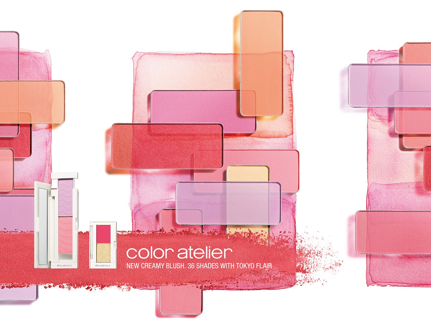 【shu uemura】女性の魅力を最大限に引き出す。2つの質感36色で魅せるチークカラー