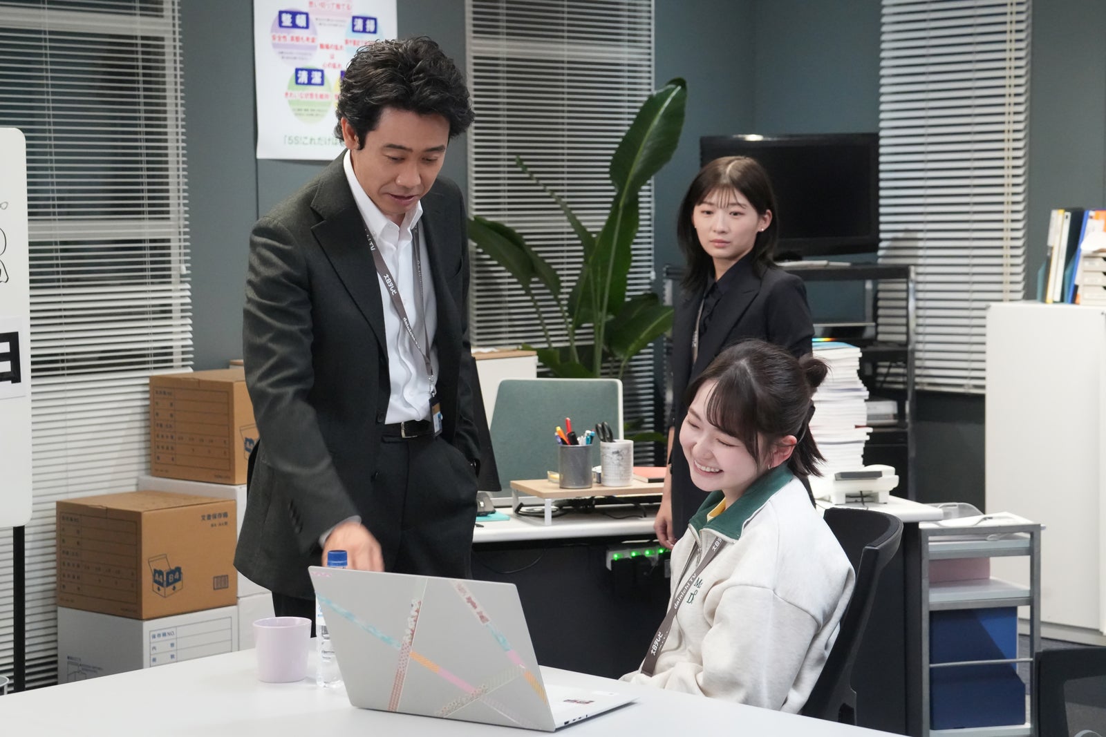 大泉洋、伊藤沙莉、山田杏奈「俺たちの箱根駅伝」第1話（C）日本テレビ