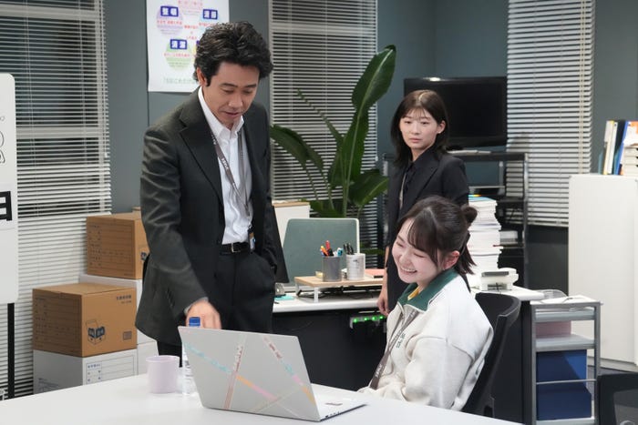 大泉洋、伊藤沙莉、山田杏奈「俺たちの箱根駅伝」第1話(C)日本テレビ