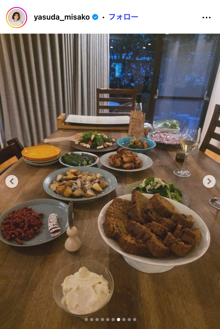 安田美沙子Instagramより