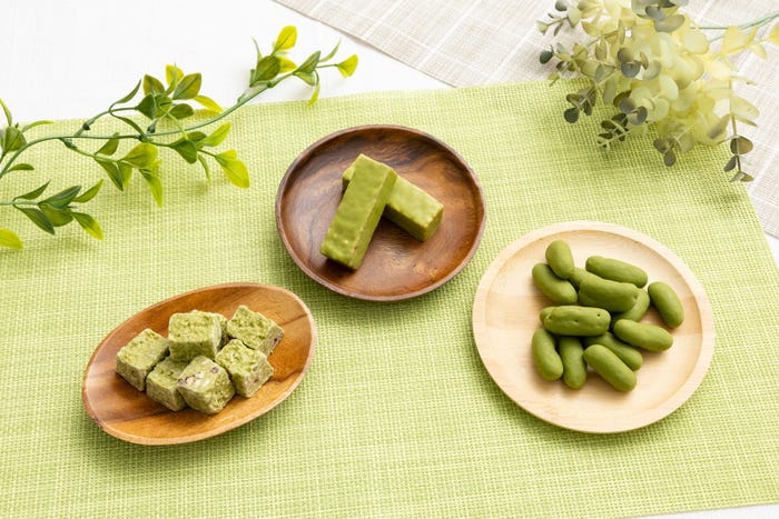 宇治抹茶シリーズのチョコレート菓子新商品(提供画像)