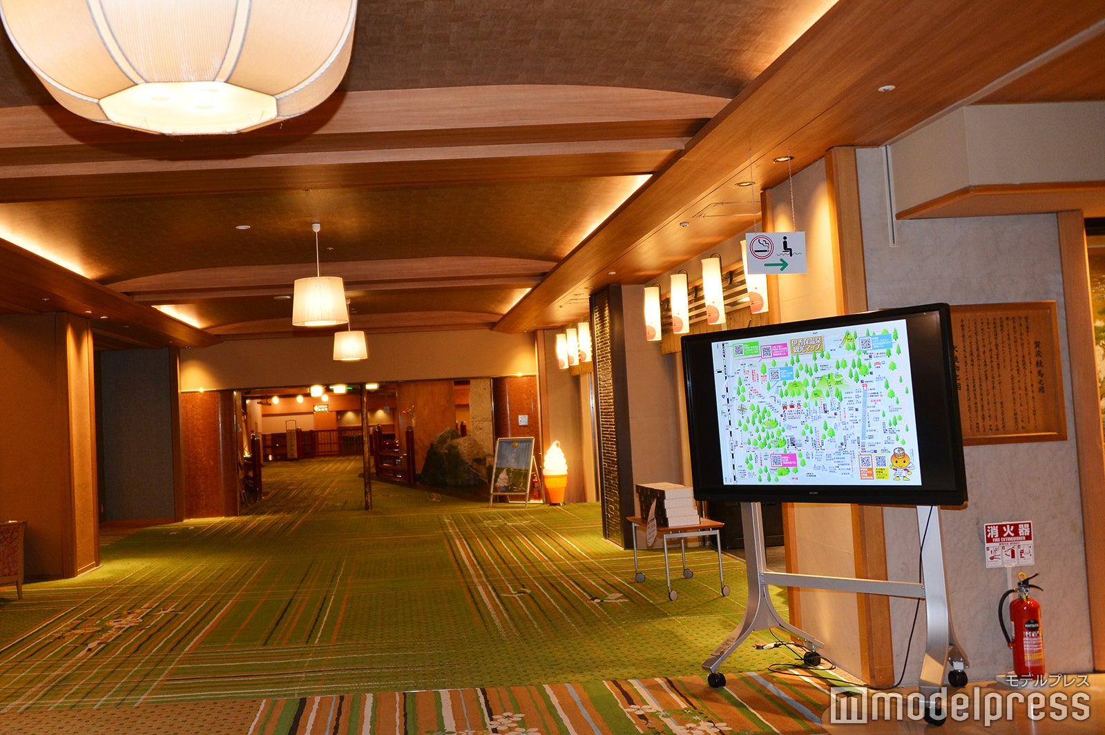 ホテル天坊ロビー（C）モデルプレス