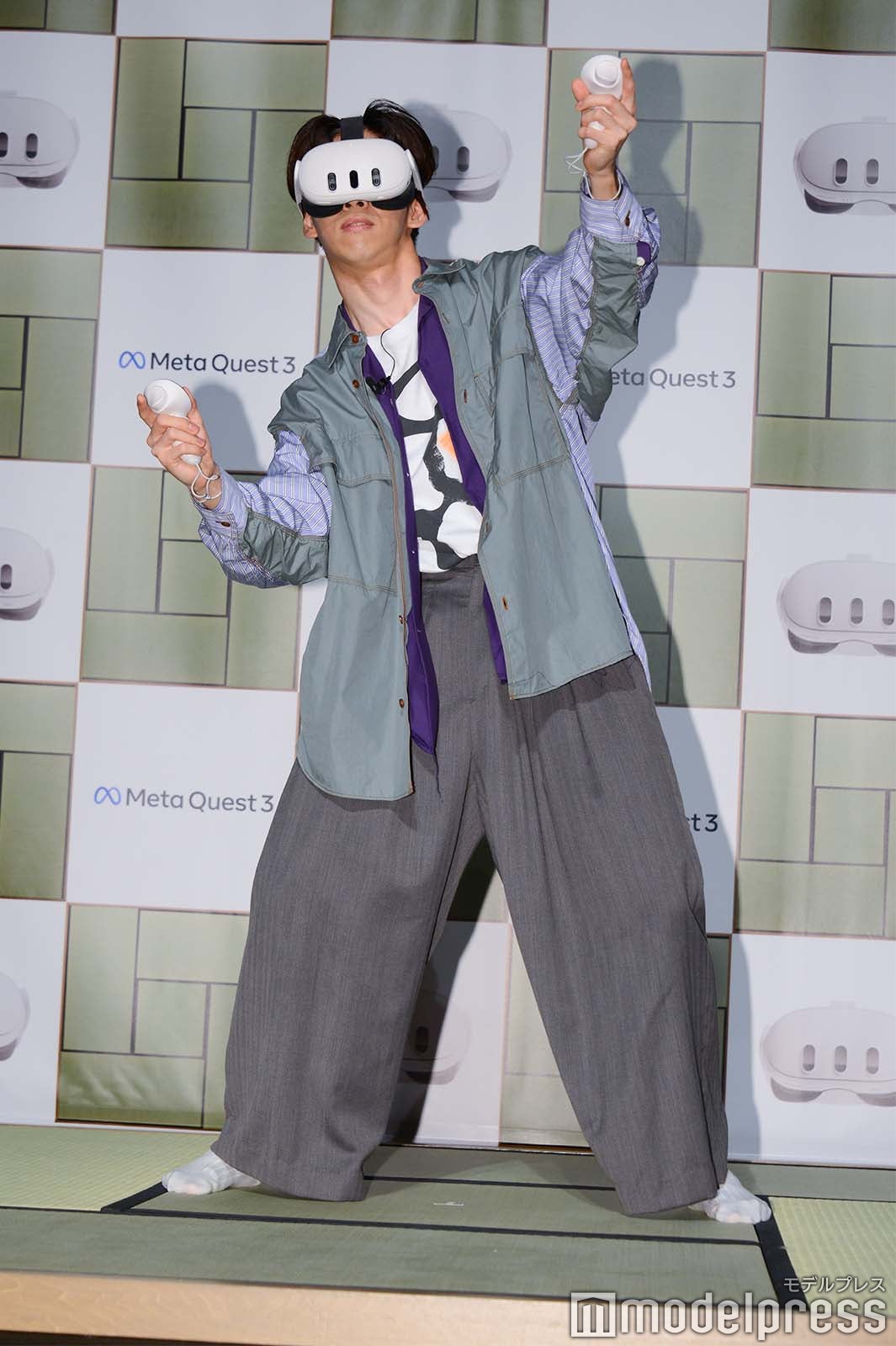 サンバを踊るリョウガ（C）モデルプレス