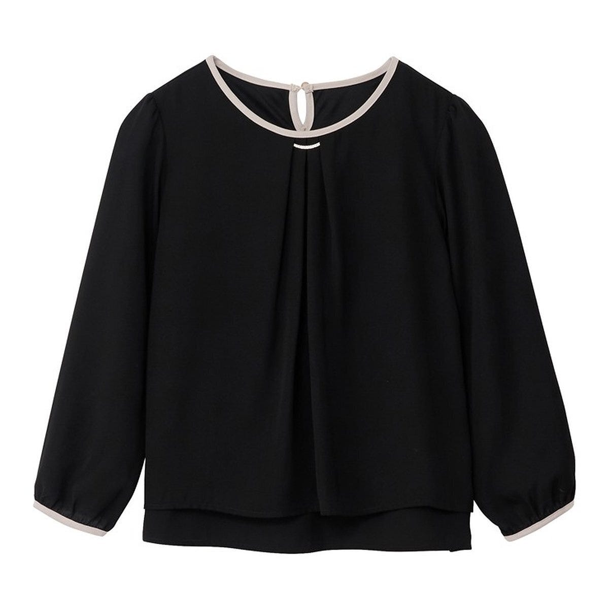 しまむらの配色ブラウス（どこでもっと！）